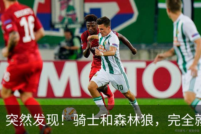 突然发现！骑士和森林狼，完全就是两个极端