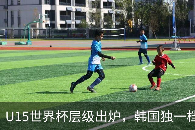 U15世界杯层级出炉，韩国独一档，中国落入第二梯队